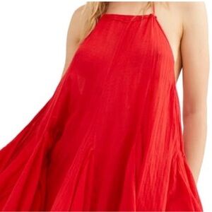 Free people Catching Rays Halter Dress size M